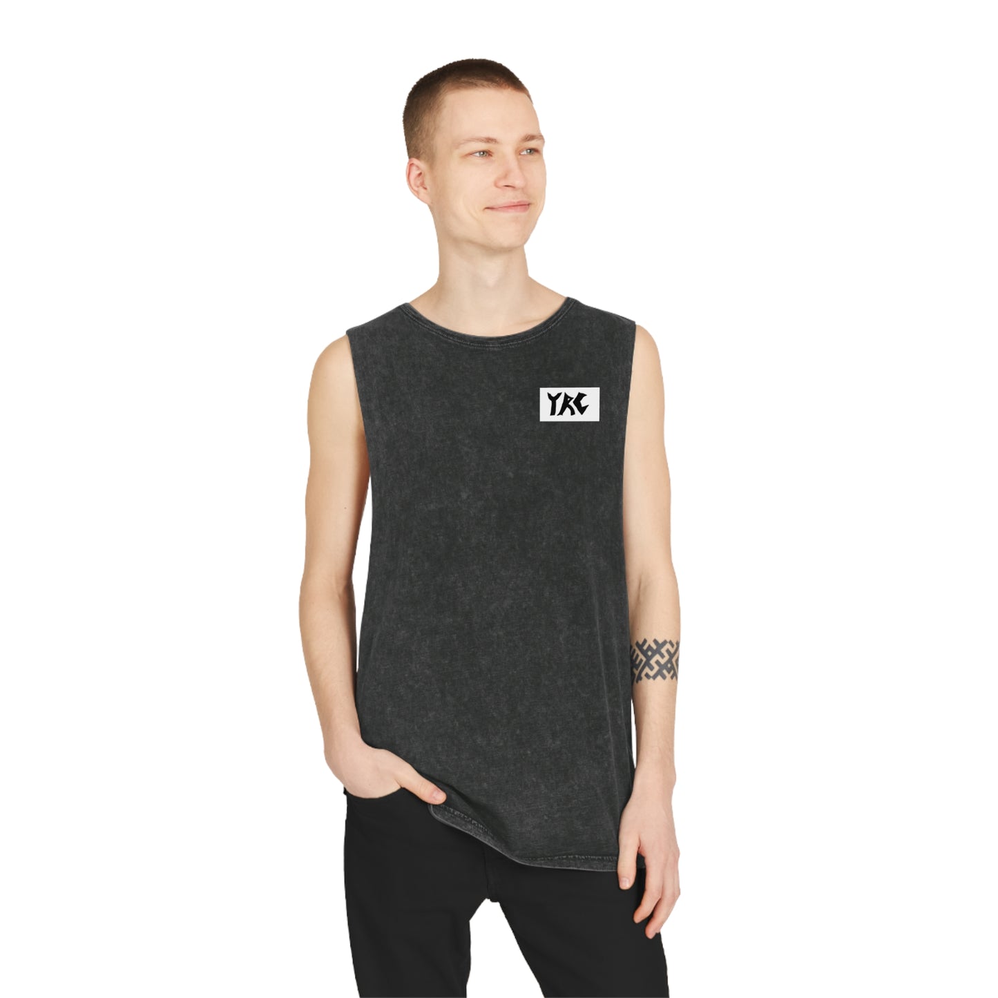 Unisex Stonewash Tank Top