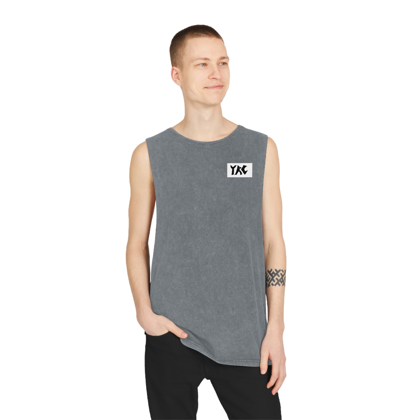 Unisex Stonewash Tank Top